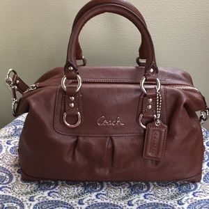 Coach Leather Satchel W/ Shoulder Strap NWOT